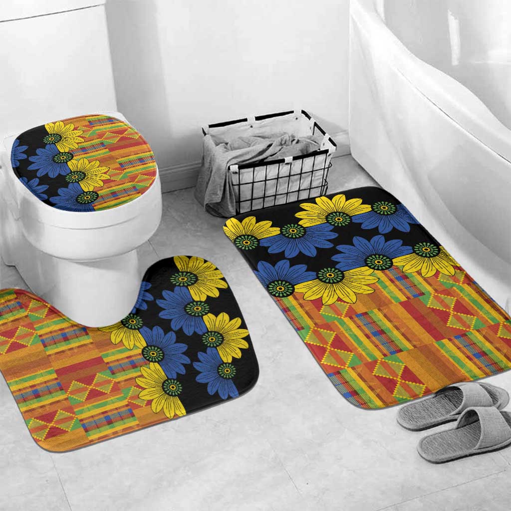 African Ethnic Kitenge Ankara Style Bathroom Set