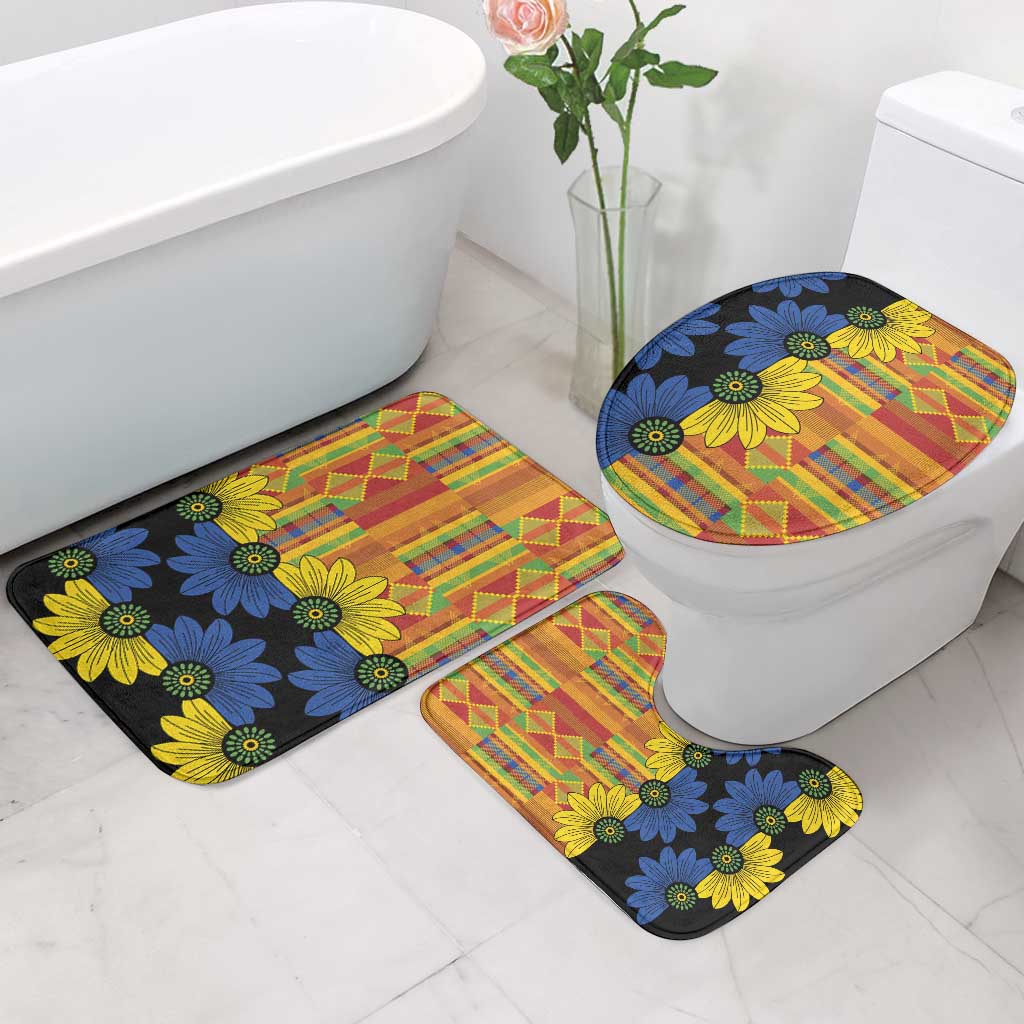 African Ethnic Kitenge Ankara Style Bathroom Set