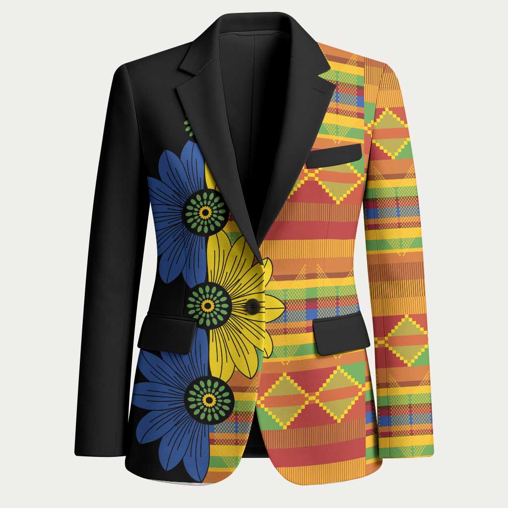 African Ethnic Kitenge Ankara Style Blazer