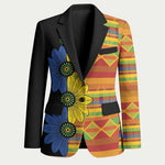 African Ethnic Kitenge Ankara Style Blazer
