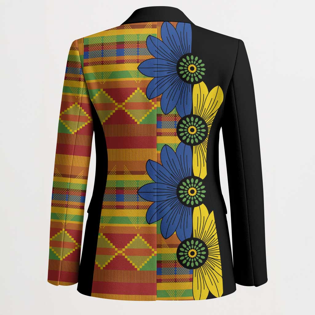 African Ethnic Kitenge Ankara Style Blazer