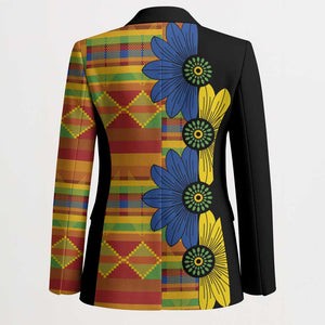 African Ethnic Kitenge Ankara Style Blazer
