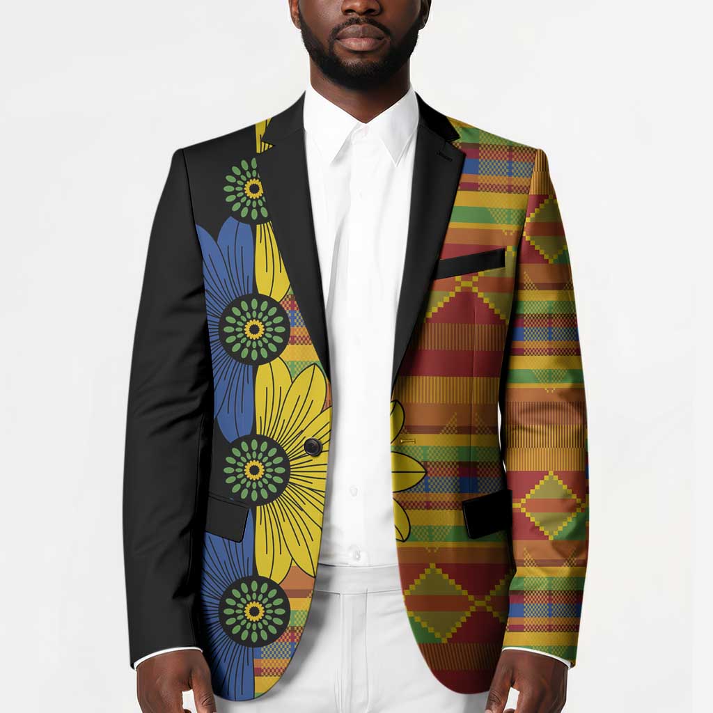 African Ethnic Kitenge Ankara Style Blazer