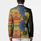 African Ethnic Kitenge Ankara Style Blazer