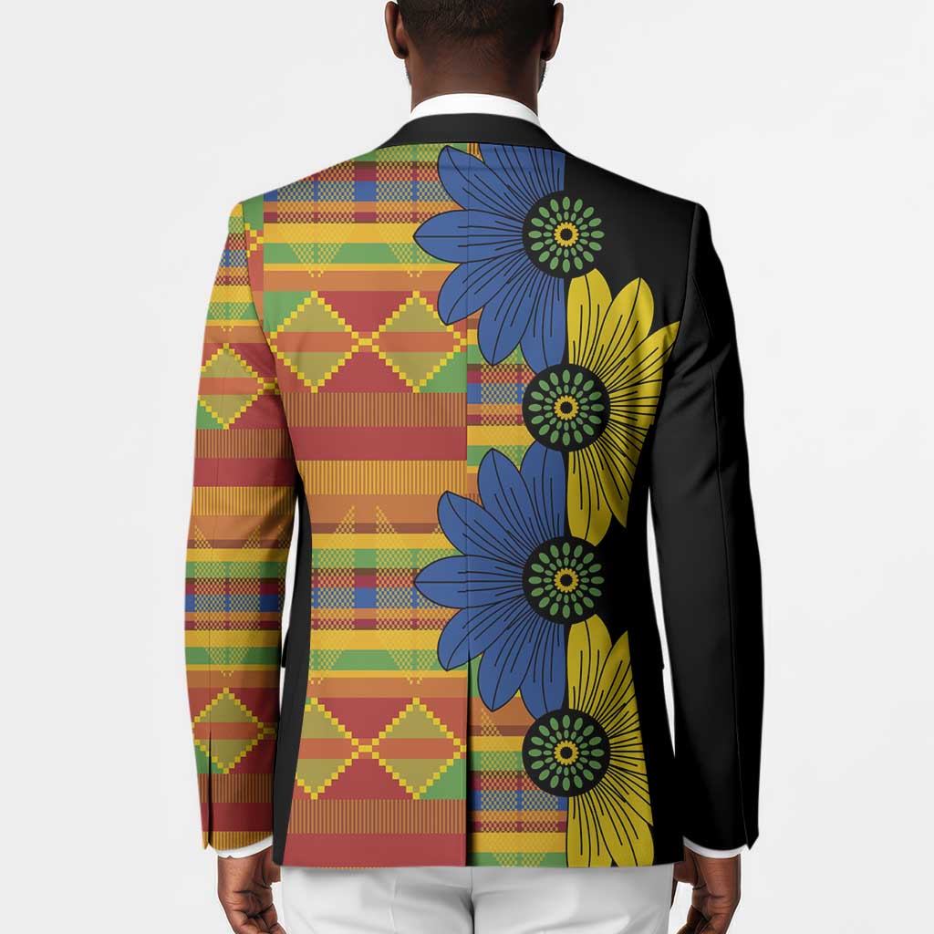 African Ethnic Kitenge Ankara Style Blazer