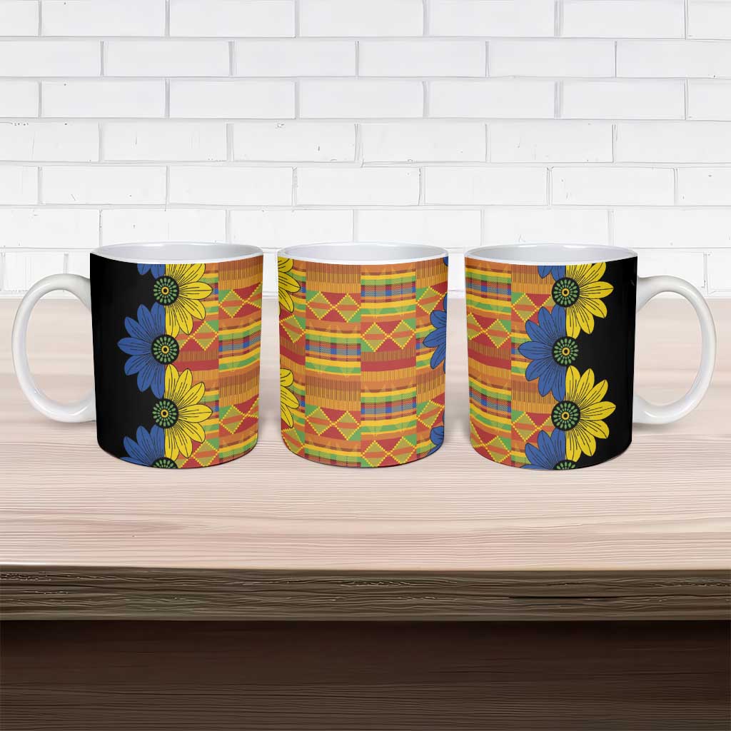 African Ethnic Kitenge Ankara Style Ceramic Mug