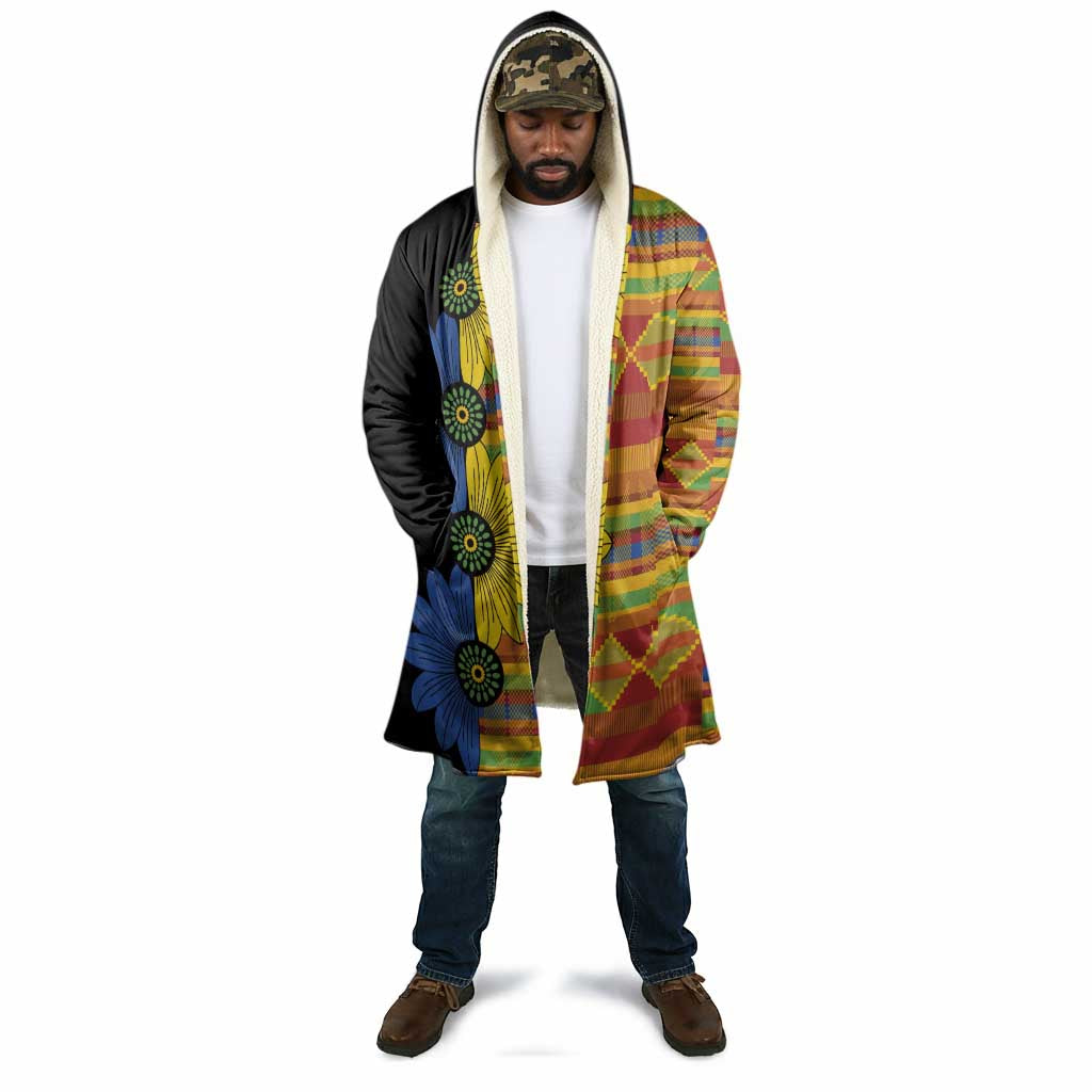 African Ethnic Kitenge Ankara Style Cloak
