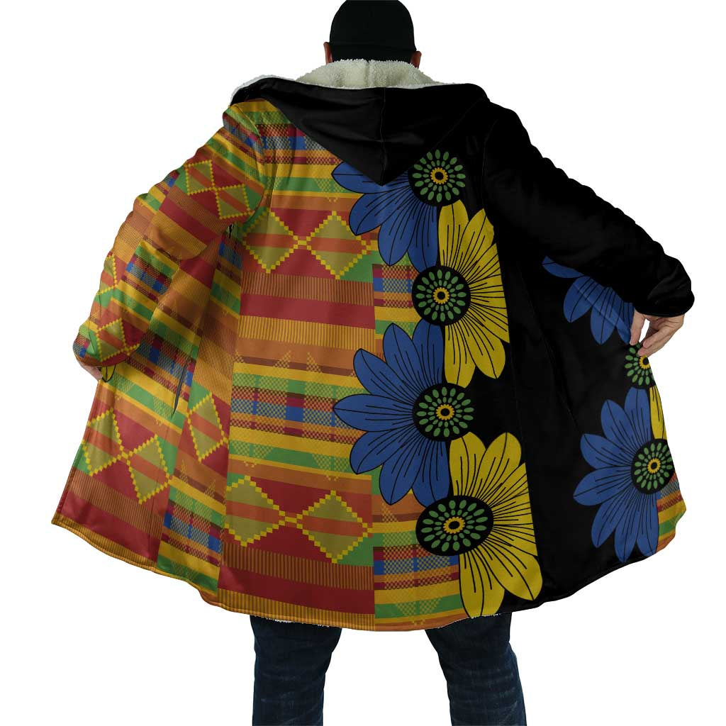 African Ethnic Kitenge Ankara Style Cloak