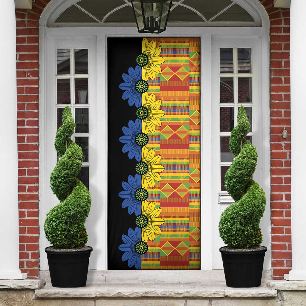 African Ethnic Kitenge Ankara Style Door Cover