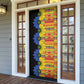 African Ethnic Kitenge Ankara Style Door Cover