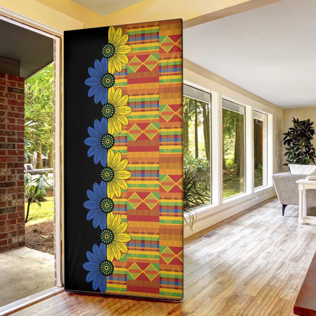 African Ethnic Kitenge Ankara Style Door Cover