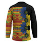 African Ethnic Kitenge Ankara Style Hockey Jersey