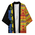 African Ethnic Kitenge Ankara Style Kimono