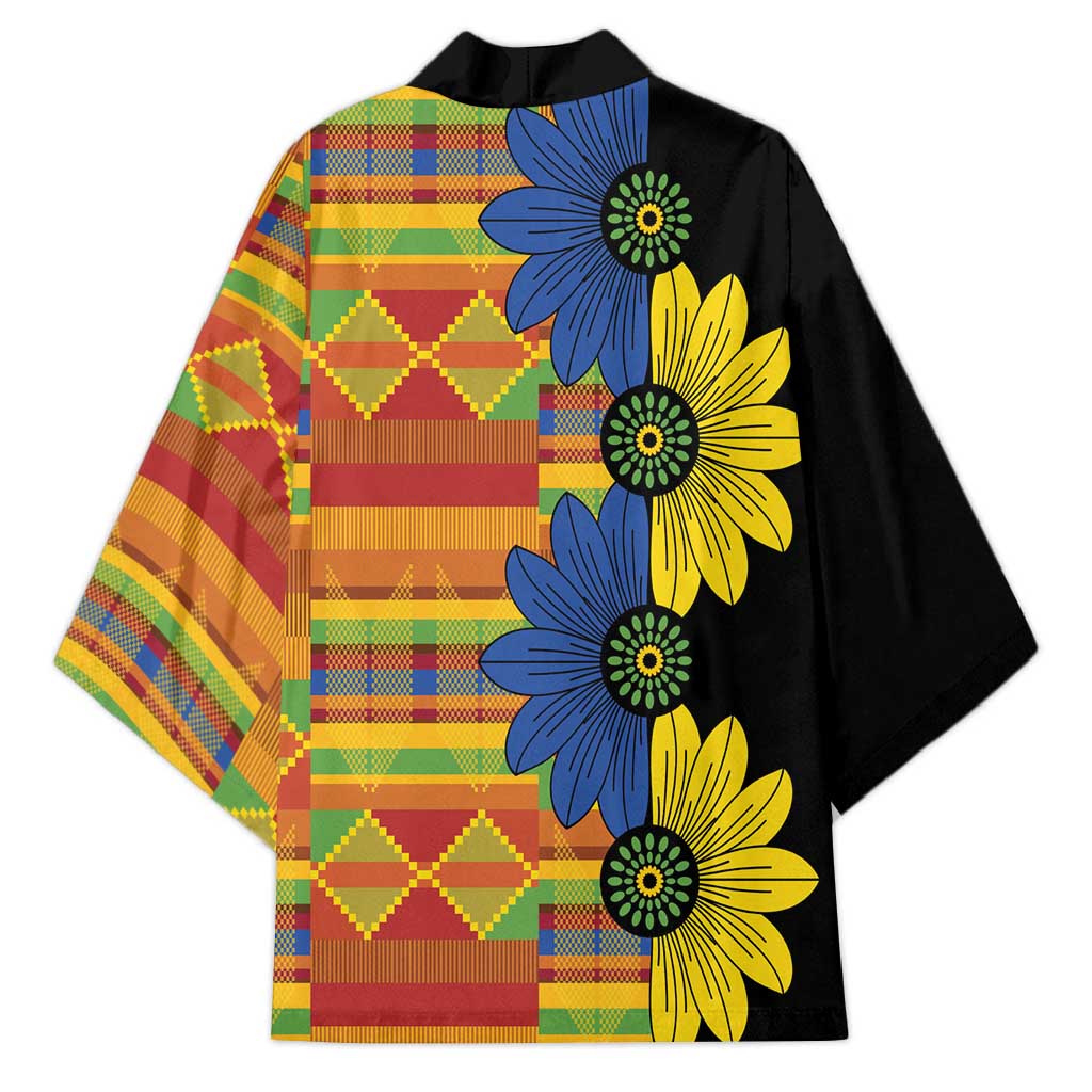 African Ethnic Kitenge Ankara Style Kimono