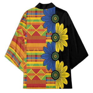 African Ethnic Kitenge Ankara Style Kimono