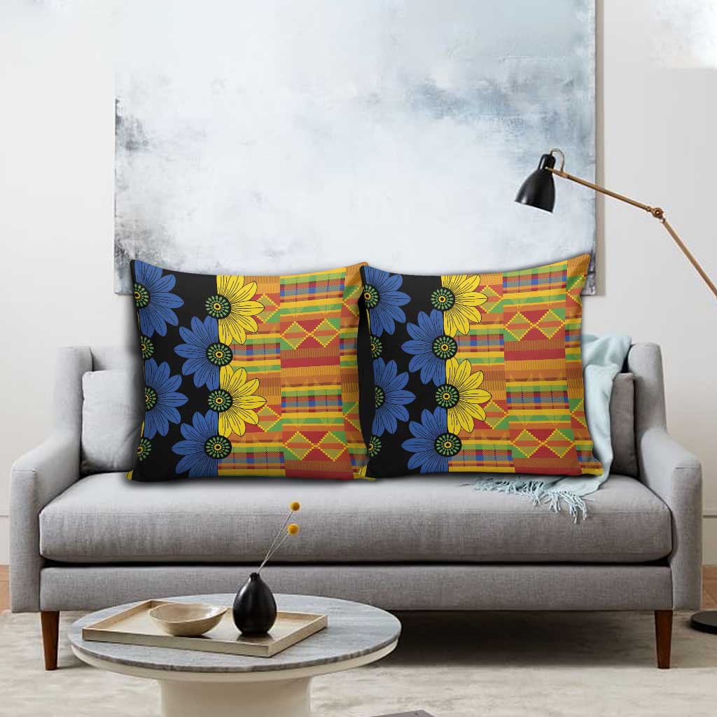 African Ethnic Kitenge Ankara Style Pillow Cover