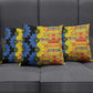 African Ethnic Kitenge Ankara Style Pillow Cover