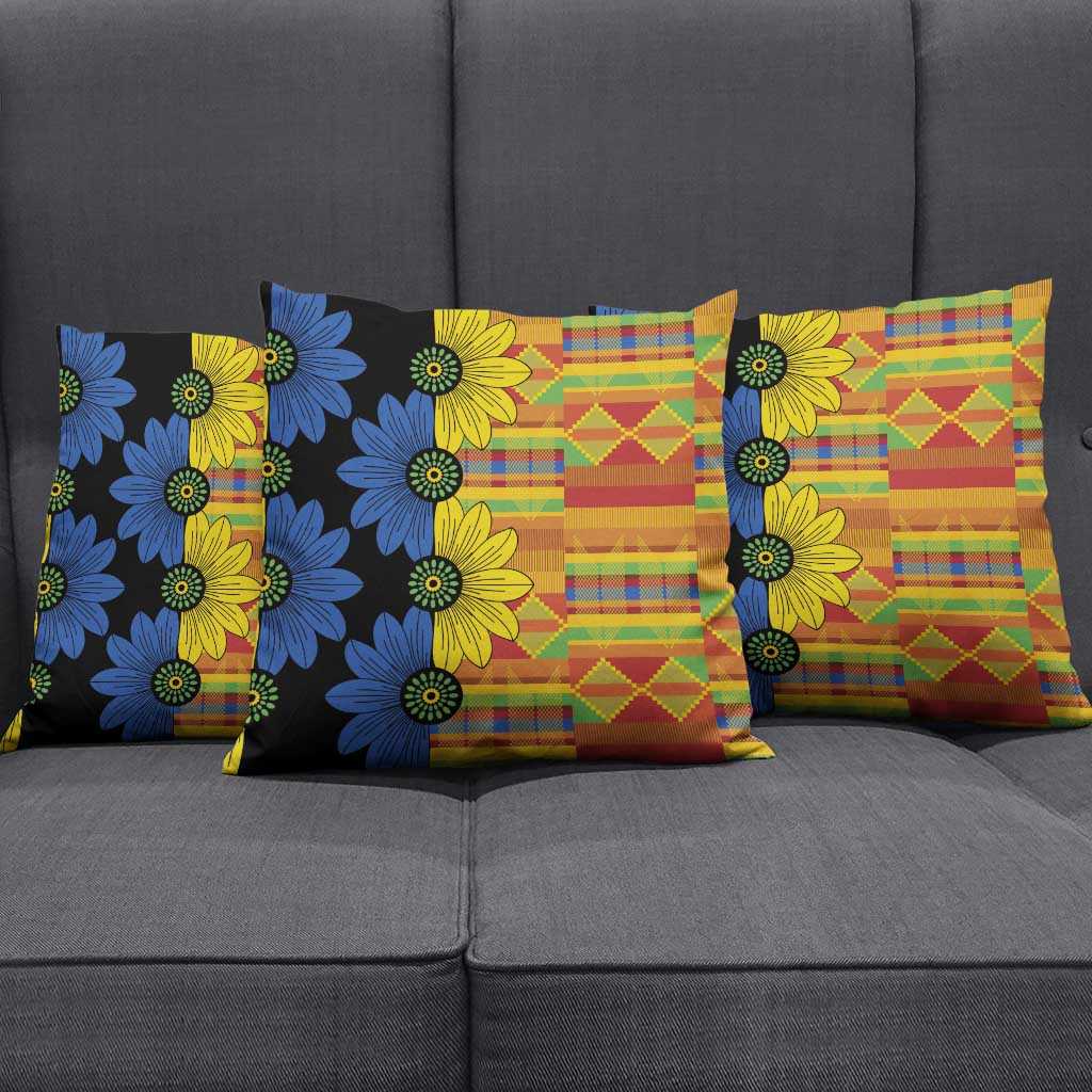 African Ethnic Kitenge Ankara Style Pillow Cover