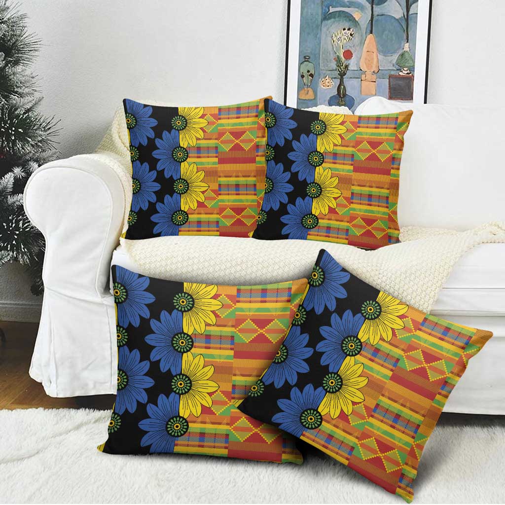 African Ethnic Kitenge Ankara Style Pillow Cover