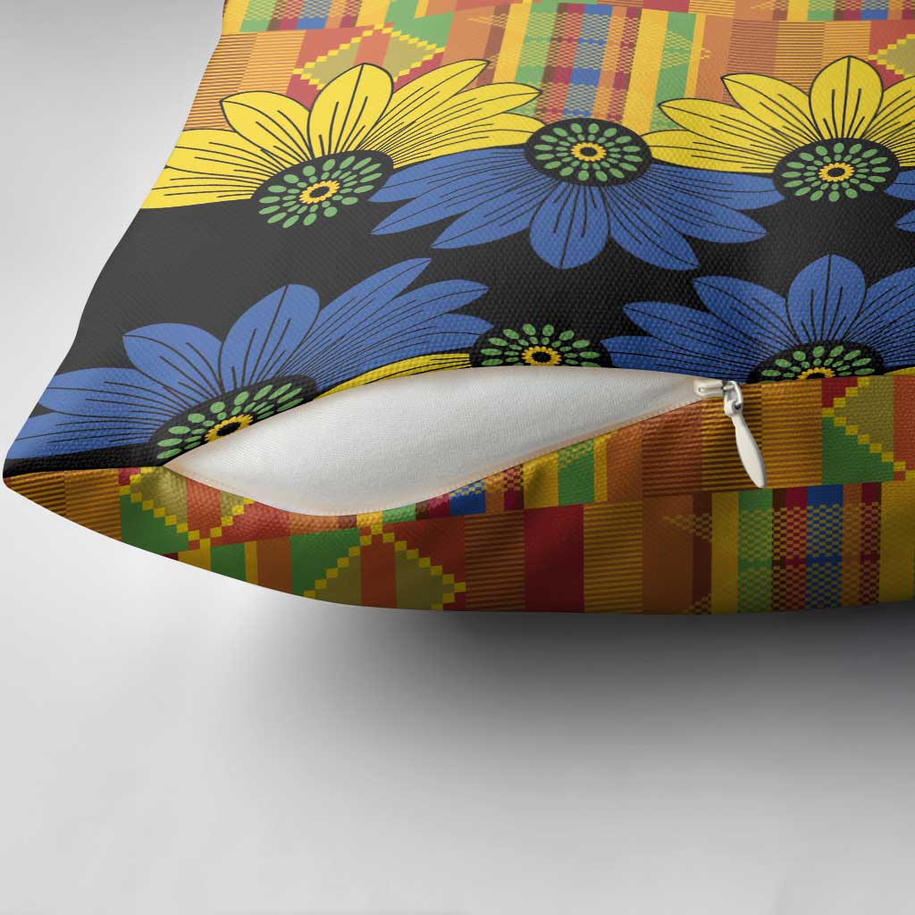 African Ethnic Kitenge Ankara Style Pillow Cover