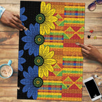 African Ethnic Kitenge Ankara Style Puzzle