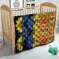 African Ethnic Kitenge Ankara Style Quilt