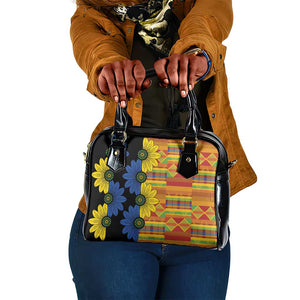 African Ethnic Kitenge Ankara Style Shoulder Handbag