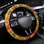 African Ethnic Kitenge Ankara Style Steering Wheel Cover