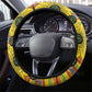 African Ethnic Kitenge Ankara Style Steering Wheel Cover