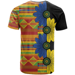 African Ethnic Kitenge Ankara Style T shirt