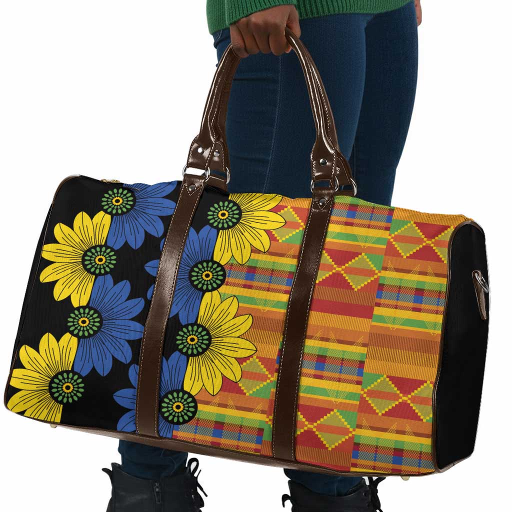 African Ethnic Kitenge Ankara Style Travel Bag