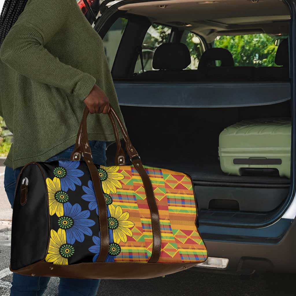 African Ethnic Kitenge Ankara Style Travel Bag