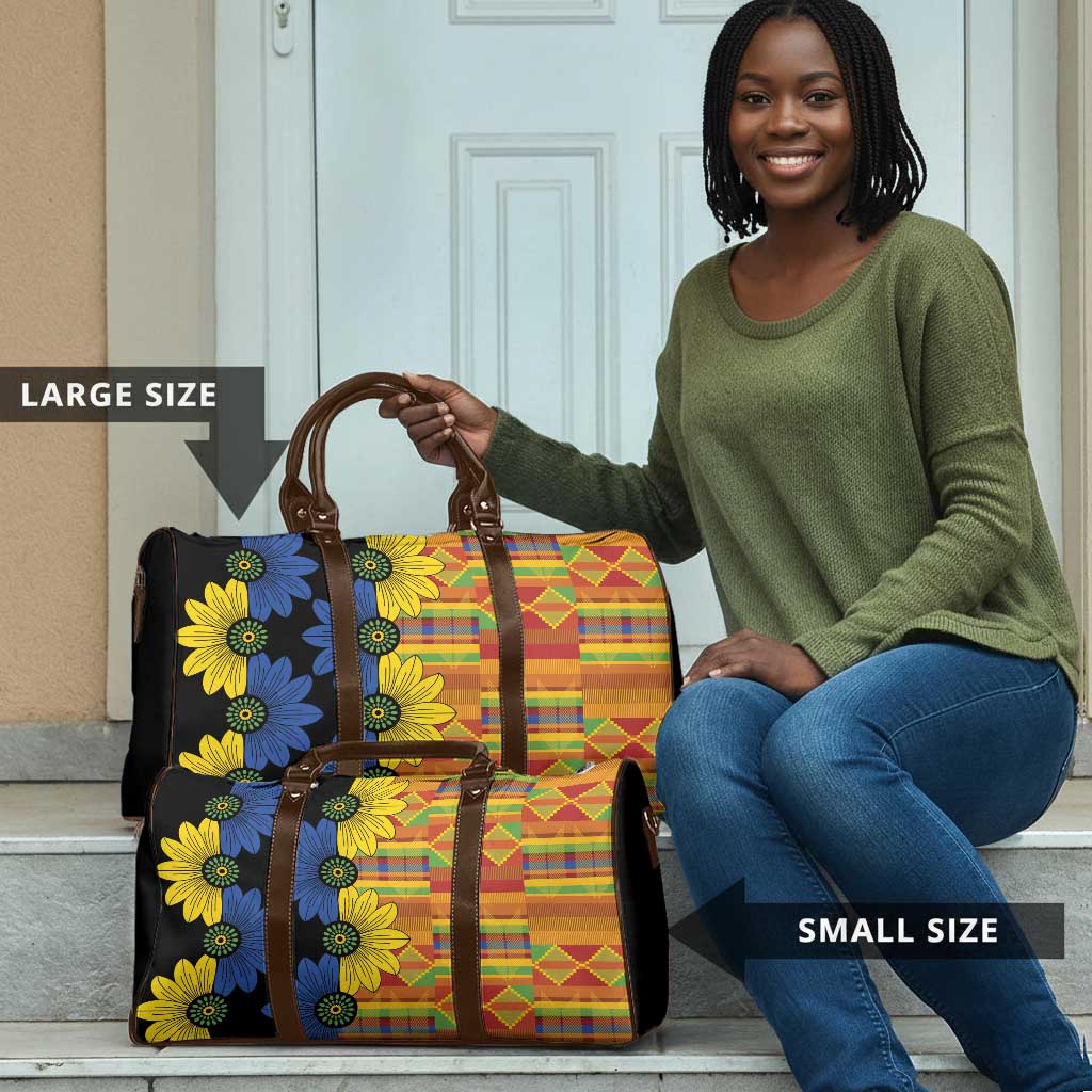 African Ethnic Kitenge Ankara Style Travel Bag