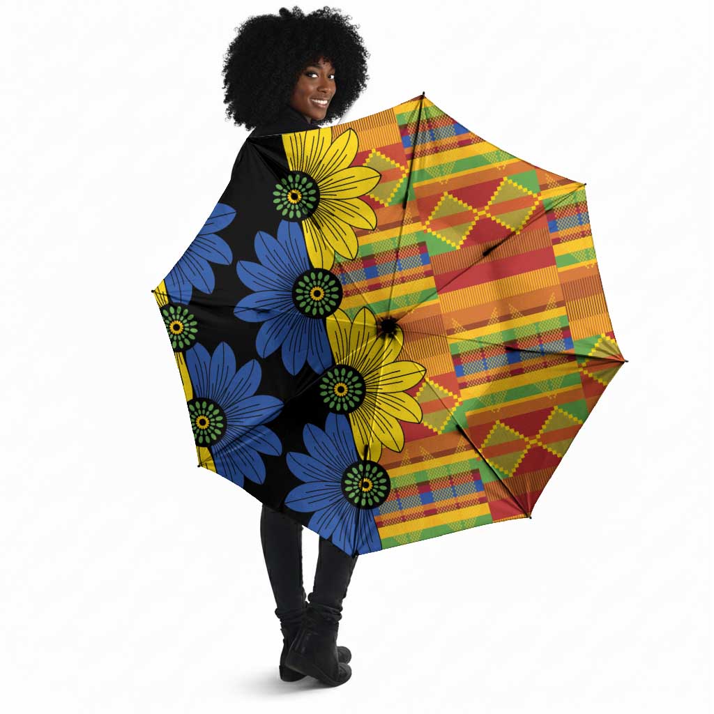 African Ethnic Kitenge Ankara Style Umbrella