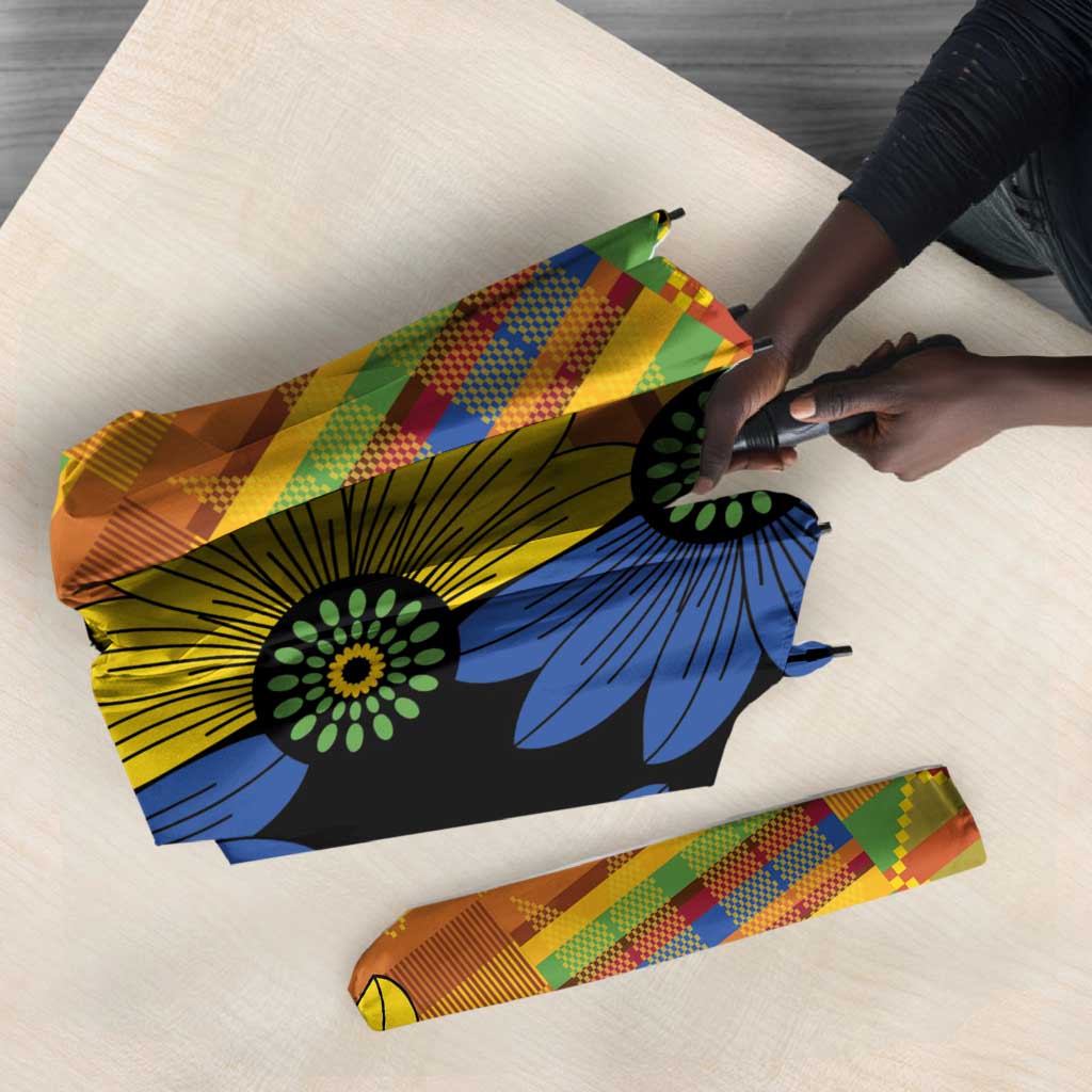 African Ethnic Kitenge Ankara Style Umbrella