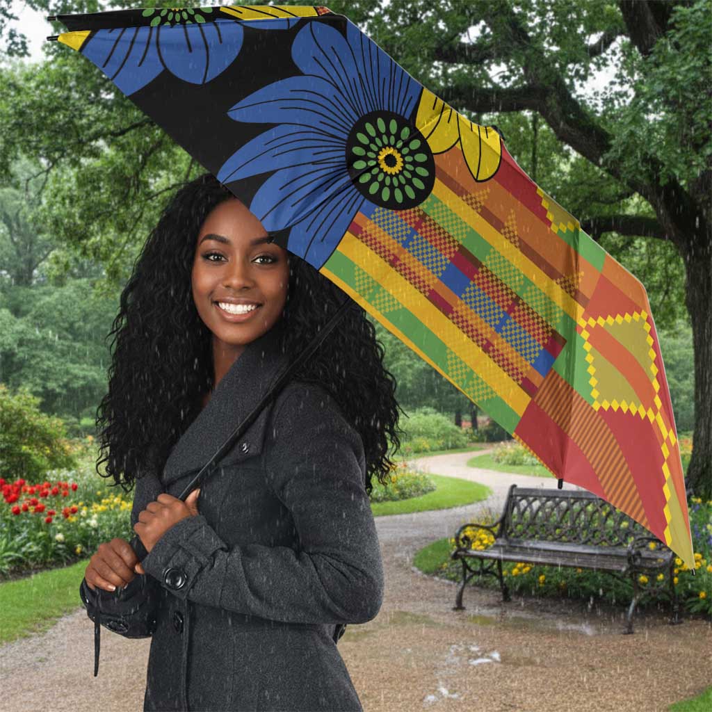 African Ethnic Kitenge Ankara Style Umbrella