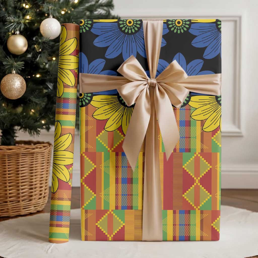 African Ethnic Kitenge Ankara Style Wrapping Paper - African Pride