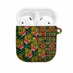 African Tribal Geometric Mixed Kanga Pattern AirPods Case