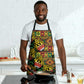 African Tribal Geometric Mixed Kanga Pattern Apron
