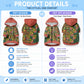 African Tribal Geometric Mixed Kanga Pattern Pet Hoodie