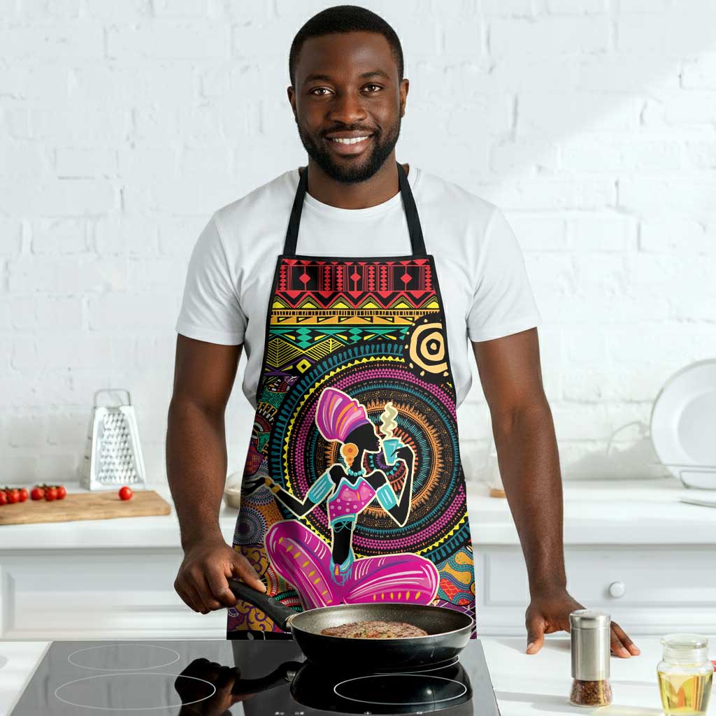 African Women Ethnic Motifs Apron