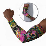 African Women Ethnic Motifs Arm Sleeves