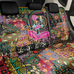 African Women Ethnic Motifs Back Car Seat Cover