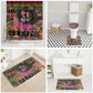African Women Ethnic Motifs Bathroom Set