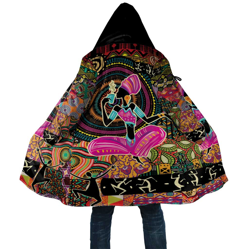 African Women Ethnic Motifs Cloak