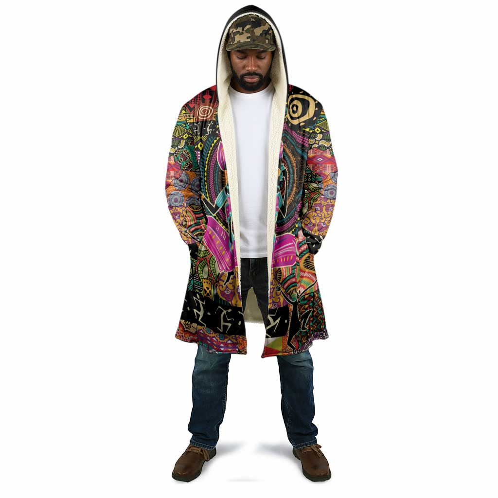 African Women Ethnic Motifs Cloak
