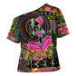 African Women Ethnic Motifs Cross Shoulder Shirt