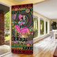 African Women Ethnic Motifs Door Cover