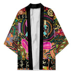 African Women Ethnic Motifs Kimono