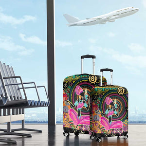 African Women Ethnic Motifs Luggage Cover